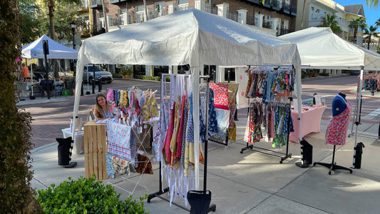 My first pop-up market!