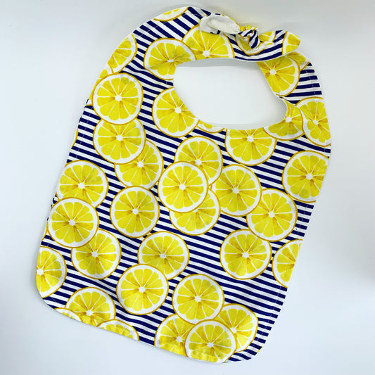 Reversible square baby bib