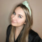 Headband "Dots" with a knot