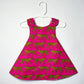 Reversible cotton sundress "Cheetahs and Zebras"