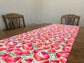 Reversible table runner "Watermelon"