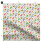 Fabric “Spooky mushrooms” (ivory background)