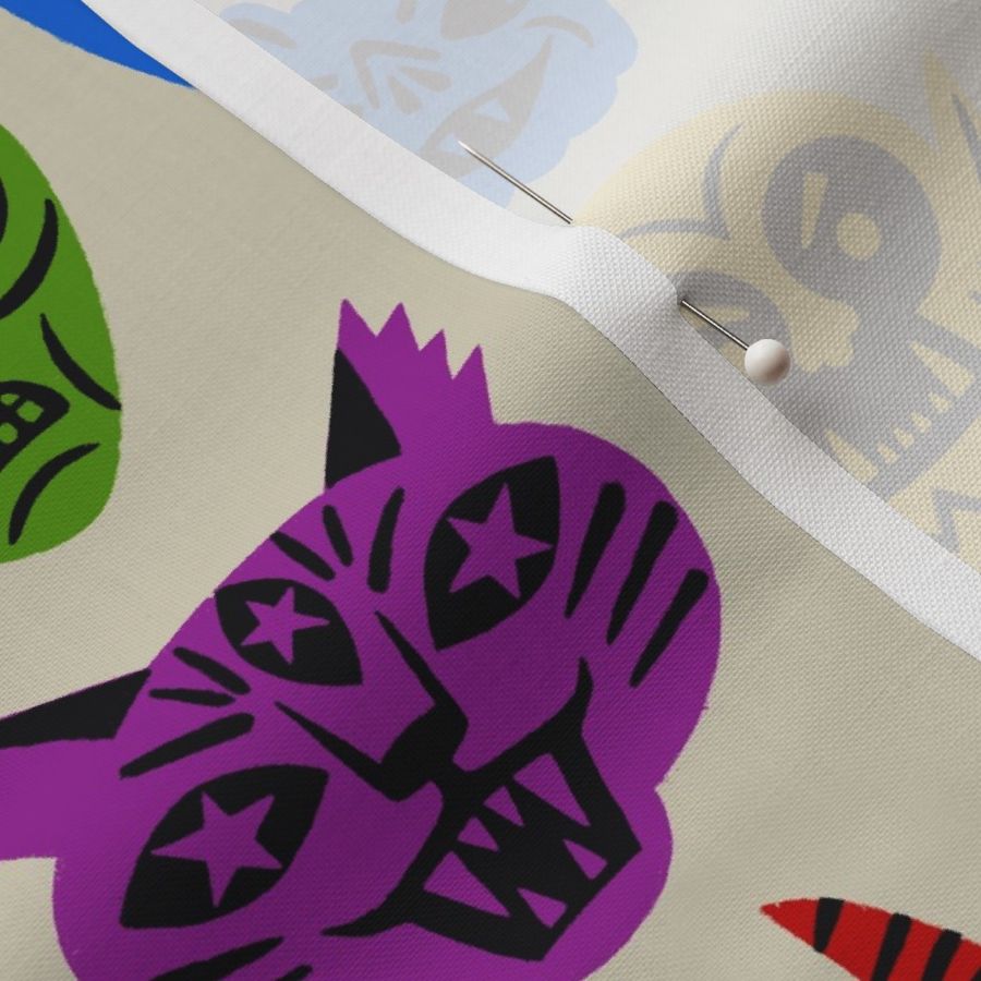Monsters (ivory background)