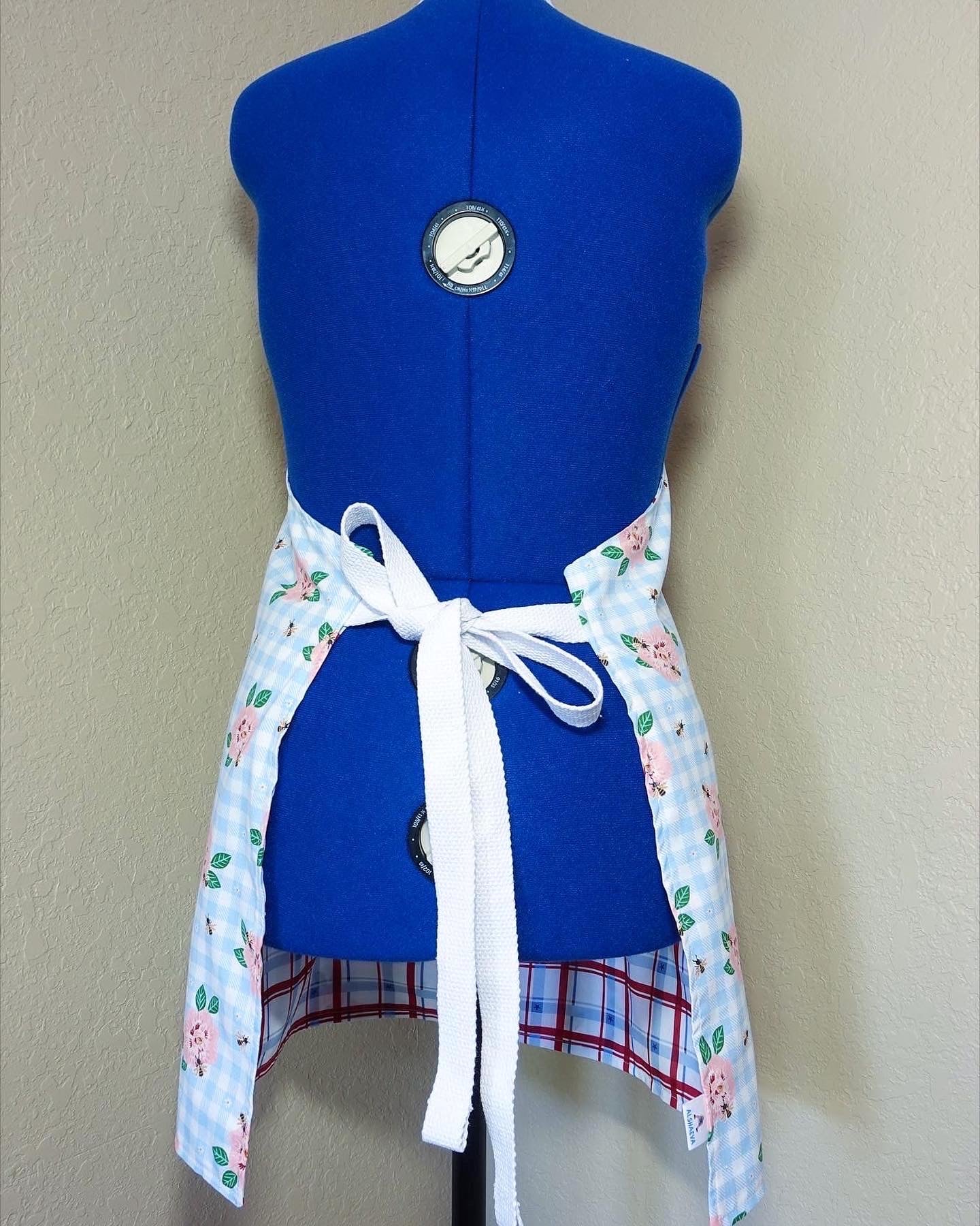 Apron “Blue Gingham”