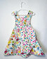 Reversible cotton dress “Beach please”