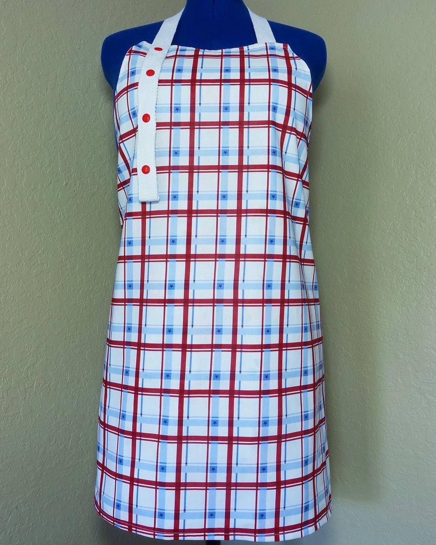 Apron “Blue Gingham”