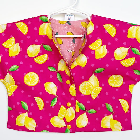 Reversible jacket “Lemons”