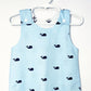Romper without inseam opening