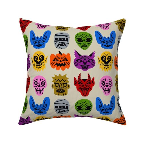Monsters (ivory background)