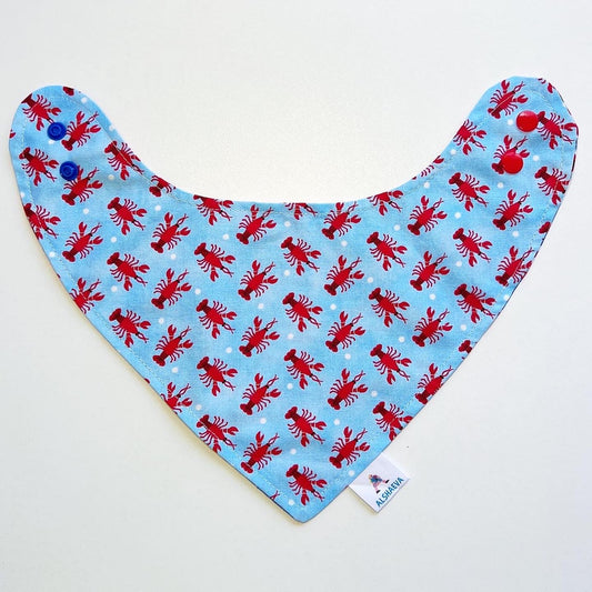 Pet reversible bandana “Lobsters”