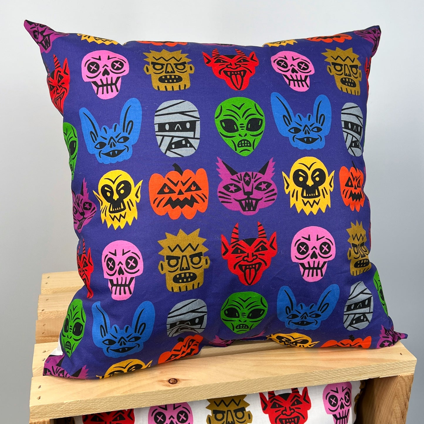 Halloween throw pillows