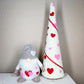 Valentine’s Day yarn trees