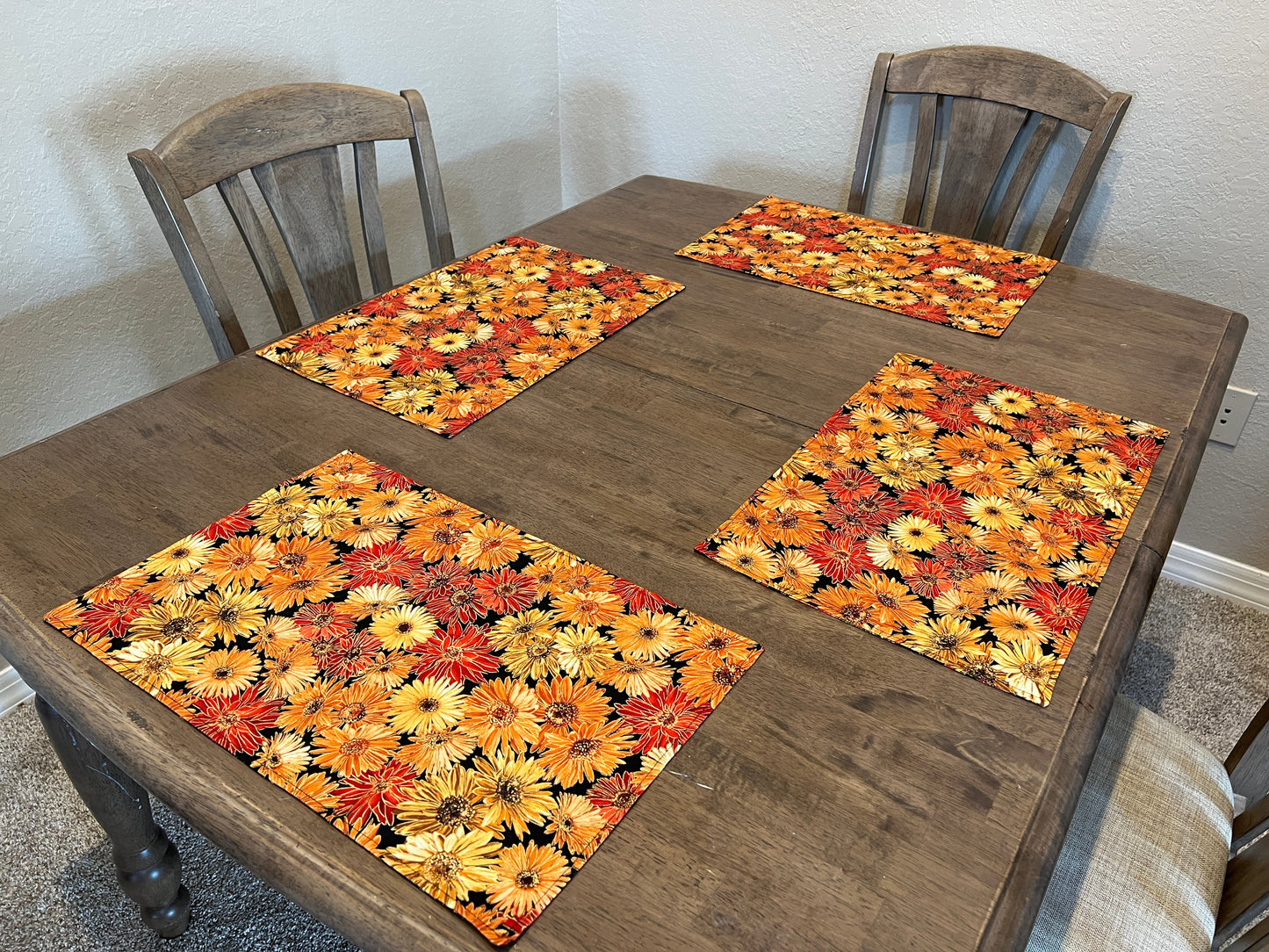 Table mats "Flowers"