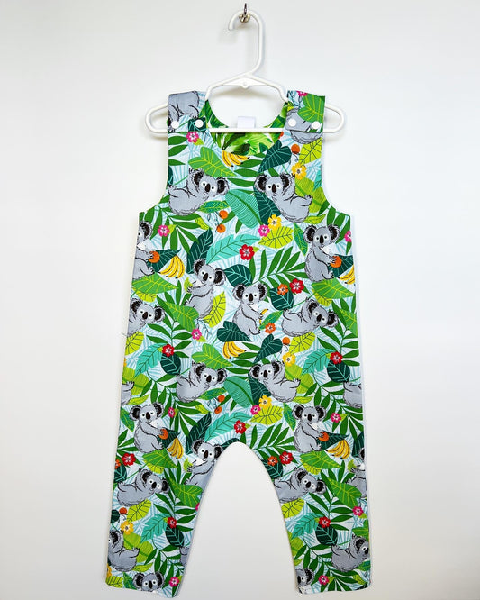 Romper “Koalas” without inseam opening