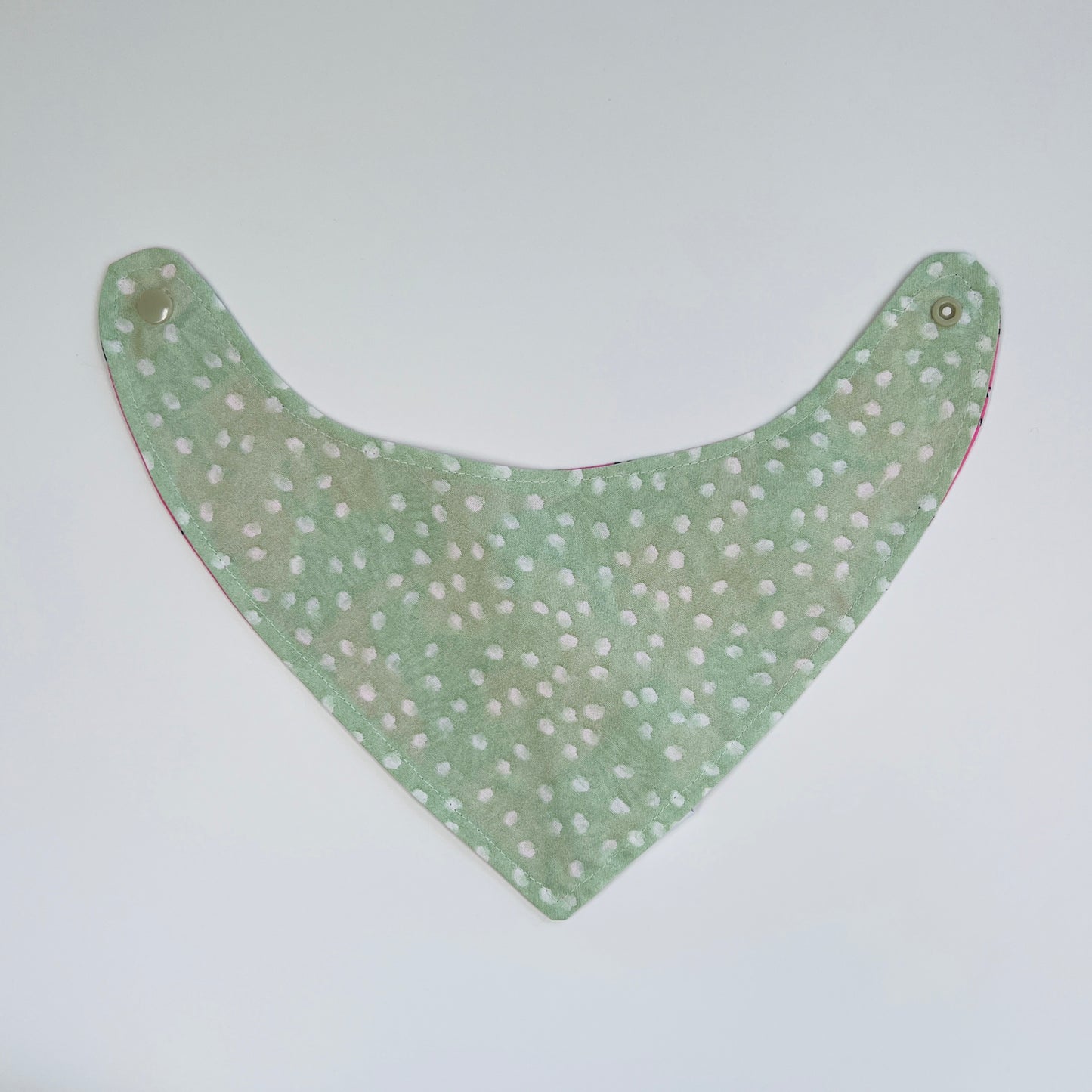 Reversible Bandana Bib "Zebras"