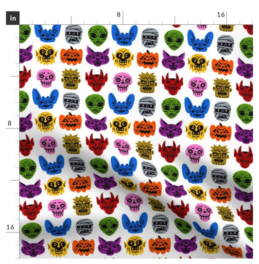 Monsters (white background)