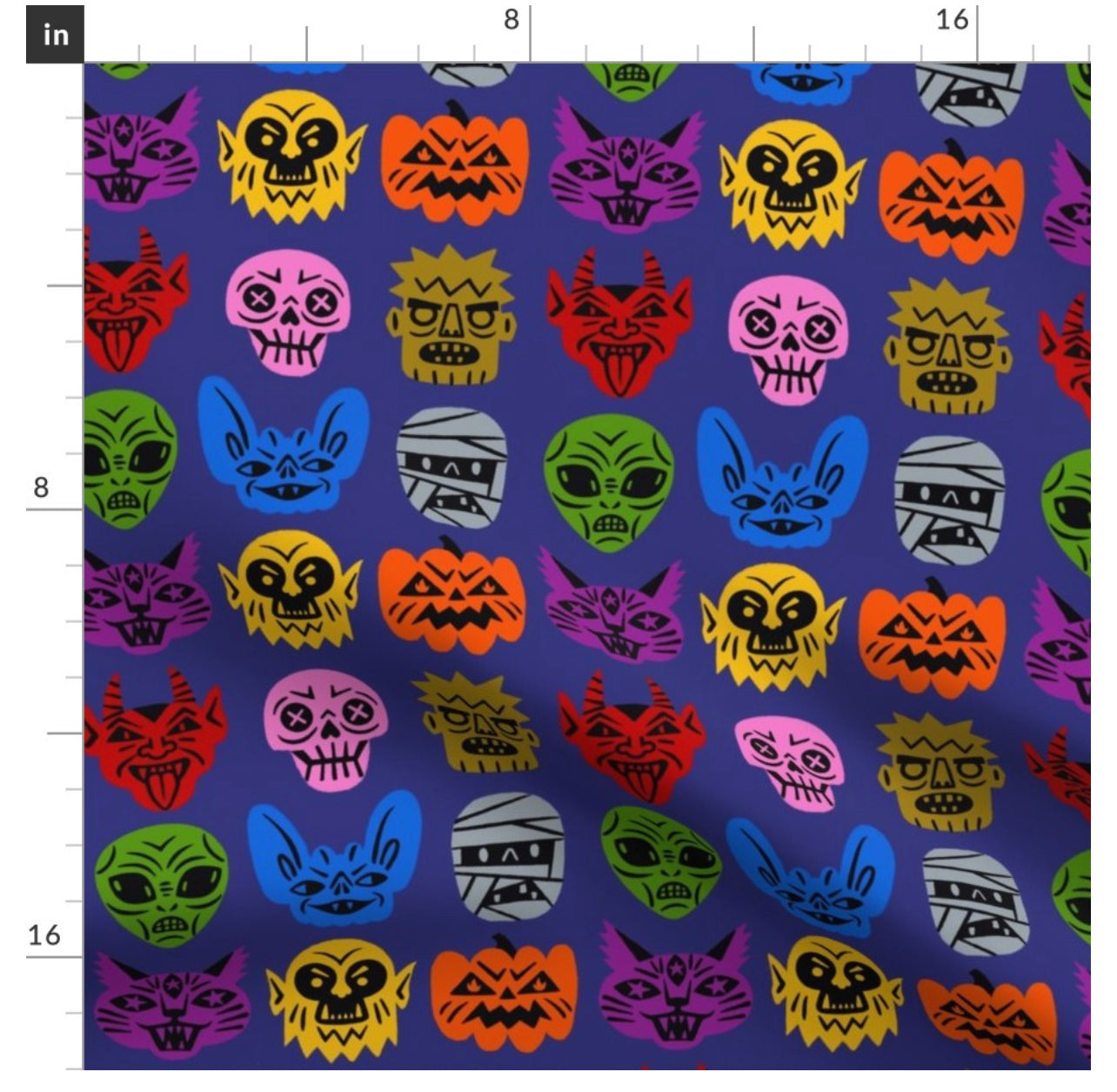 Monsters (purple background)