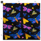 Fabric “The silence of the moths” (black background)