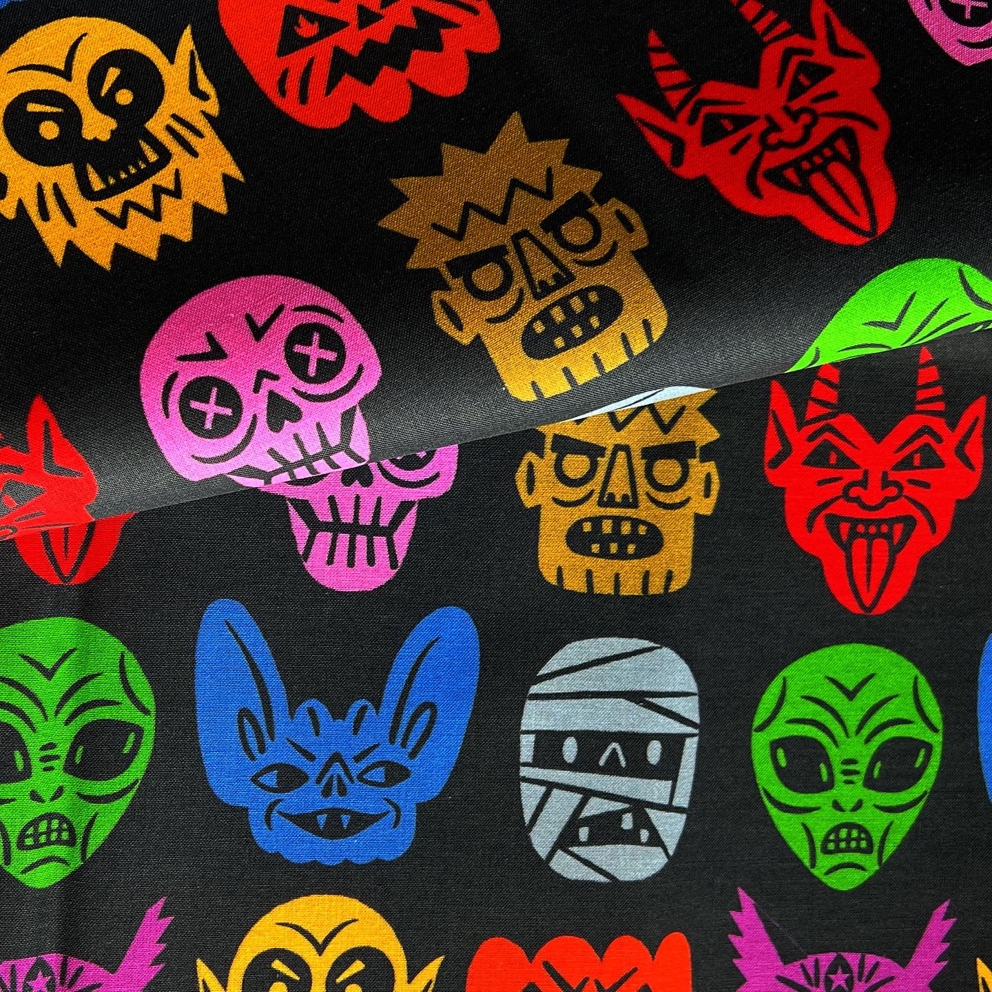 Monsters (black background)
