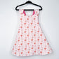 Reversible cotton dress “Pink polka dots”