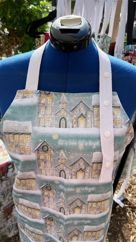 Christmas Apron “All is calm”