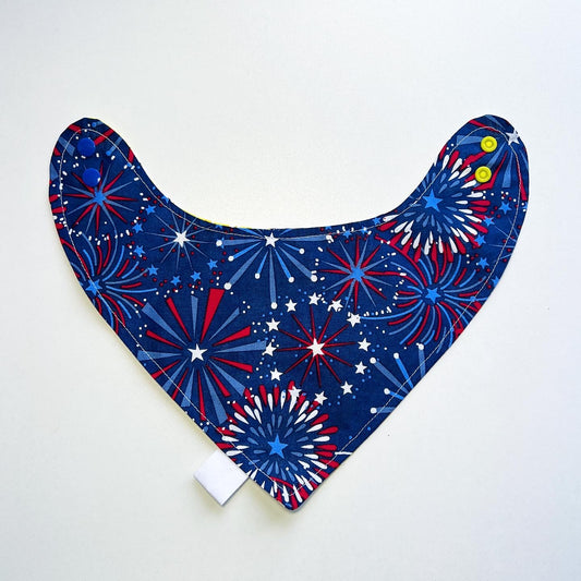 Bandana Bib “Fireworks”