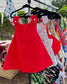 Christmas reversible dress “Gnomes”