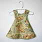 Reversible cotton dress “Winnie-the-Pooh”