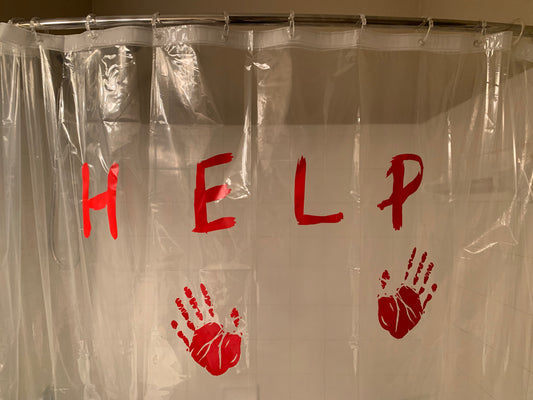 Halloween shower curtains