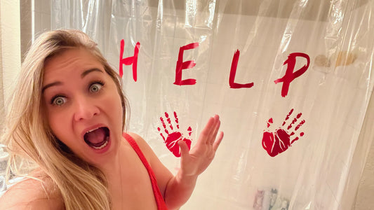 Halloween shower curtains